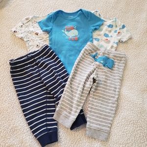 Carter's 5 piece 12 month lot - Nautical